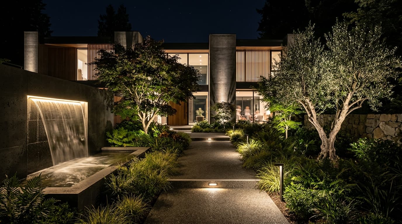 Villa Cascata & Zen Facade Landscape