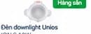 Đèn downlight Unios