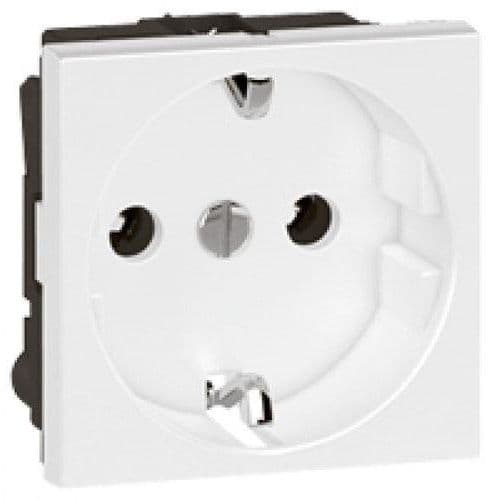 Legrand Arteor 572118 Ổ Cắm Type F 16A 2P+E 2 Module Trắng