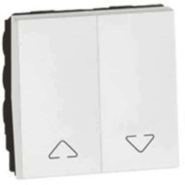 Legrand Arteor 572220 Công Tắc Điều Khiển Rèm Điện 10A 2 Module Trắng - hình ảnh chính