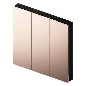 LifeSmart BLEND Switch PRO Metal LS240-MD3 Công Tắc 3 Kênh